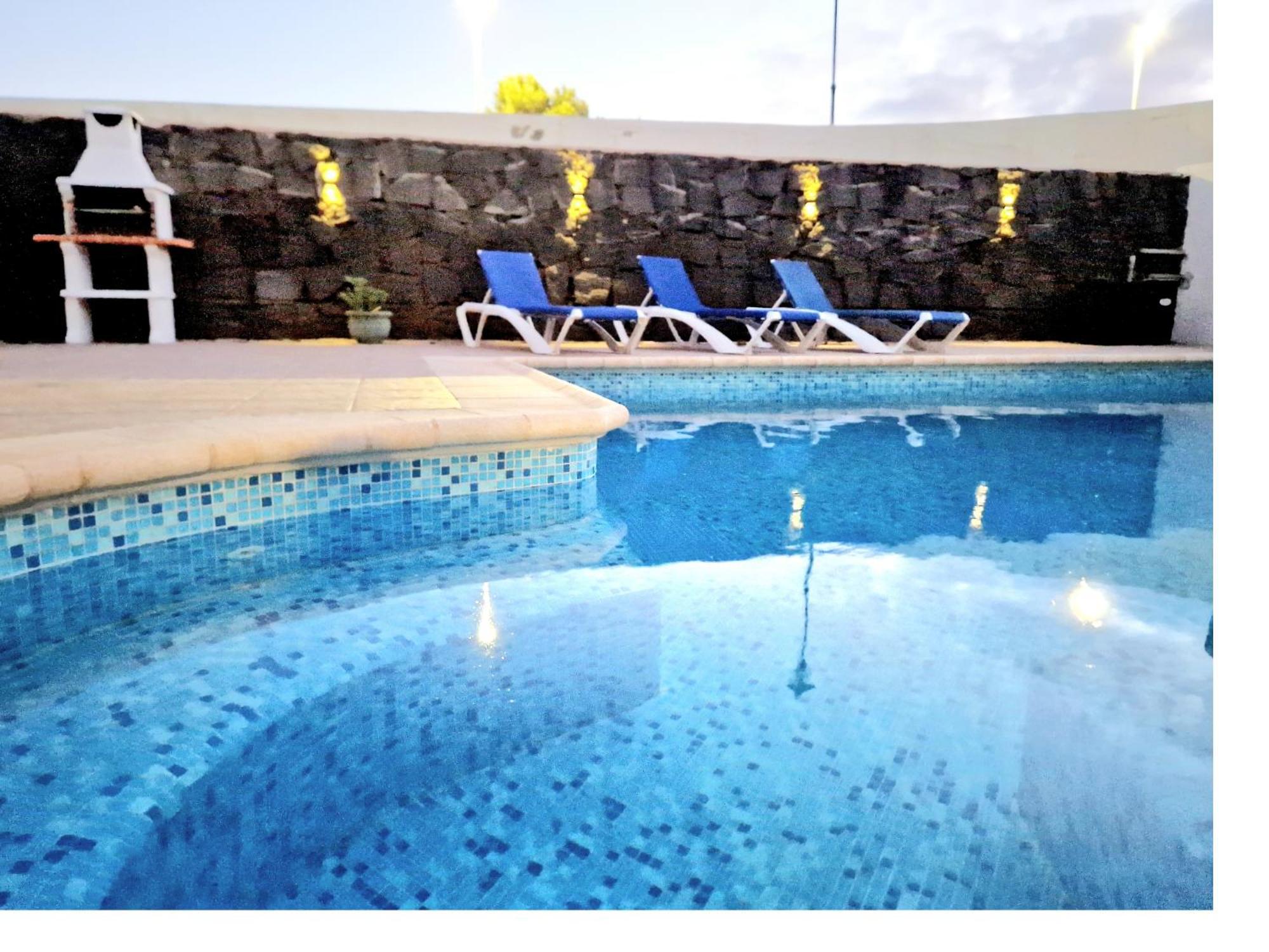 Villablanca Mar Heated Private Pool In A Charming Retreat Of Serenity Playa Blanca  Exterior photo