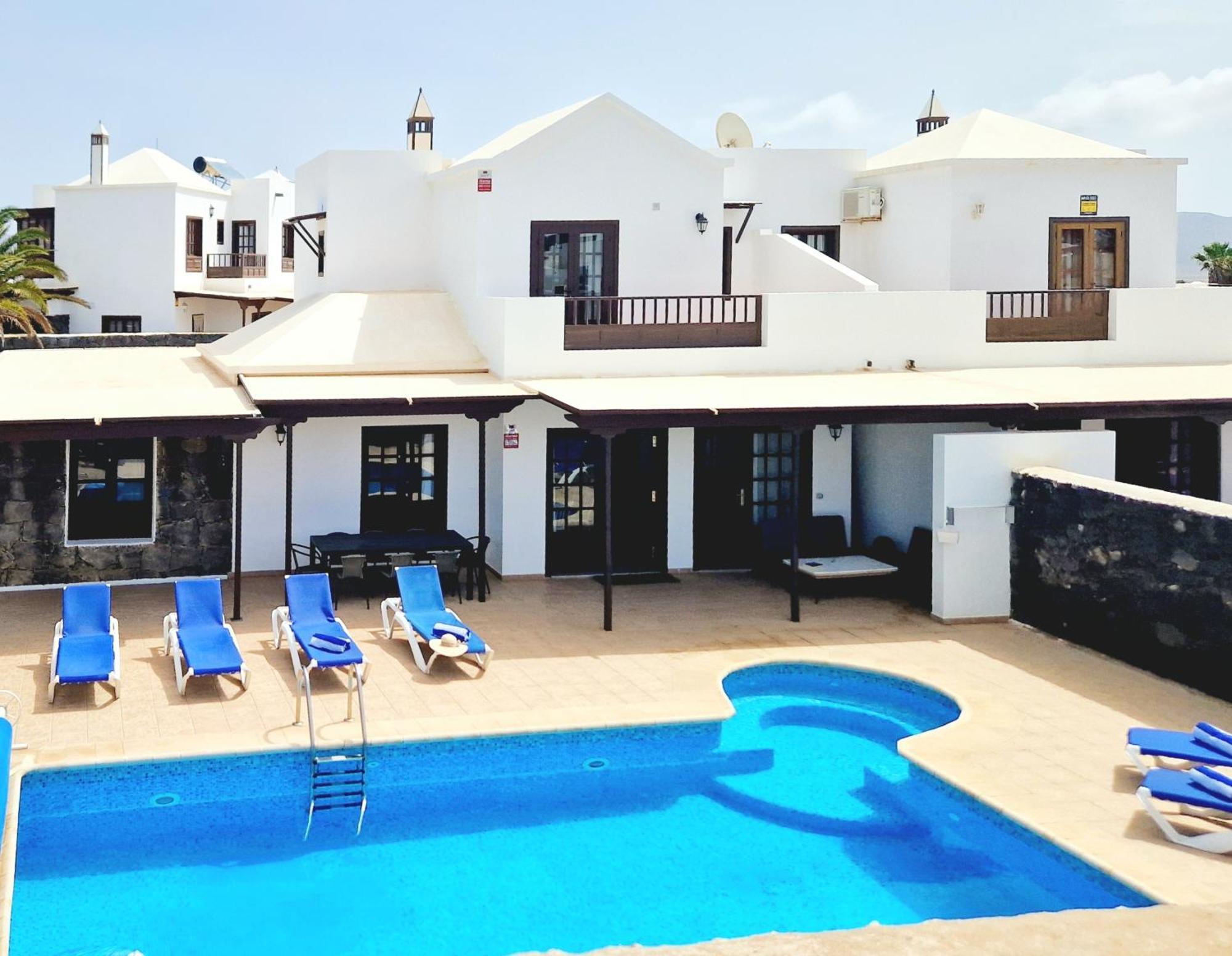 Villablanca Mar Heated Private Pool In A Charming Retreat Of Serenity Playa Blanca  Exterior photo