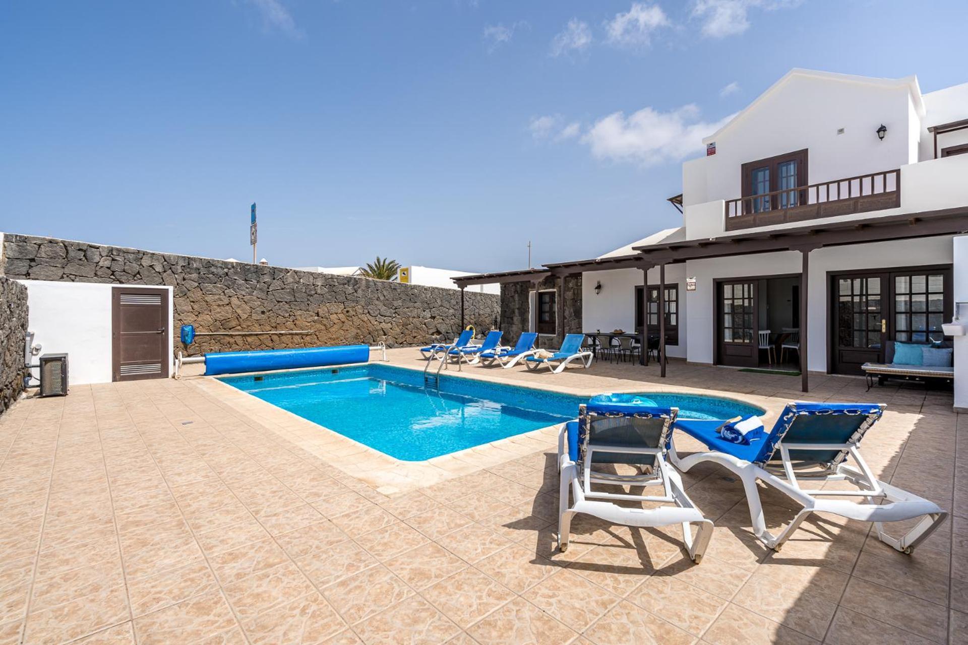 Villablanca Mar Heated Private Pool In A Charming Retreat Of Serenity Playa Blanca  Exterior photo